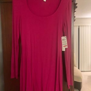 Bar II Tart raspberry bodycon dress